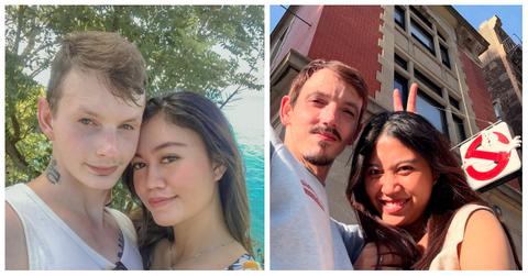 Sam and Citra Wilson from '90 Day Fiance' and their siblings, Timothy and Nafa Wilson