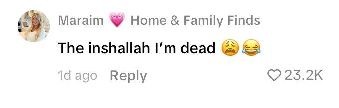 Comment on Anne Hathaway saying "inshallah."