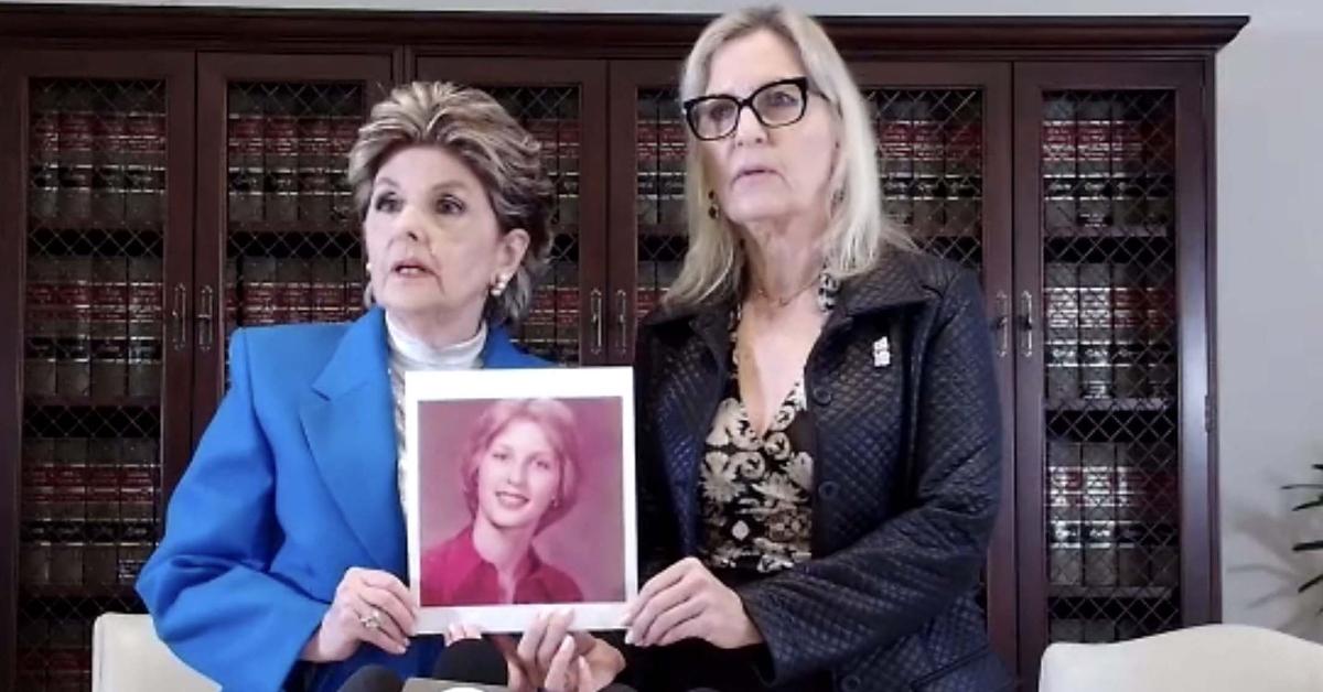 Attorney Gloria Allred with the Roman Polanski accuser known as Jane Doe