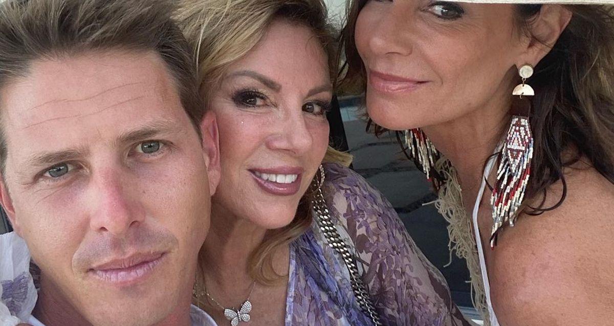 Michael Burchill, Ramona Singer, and Luann de Lesseps