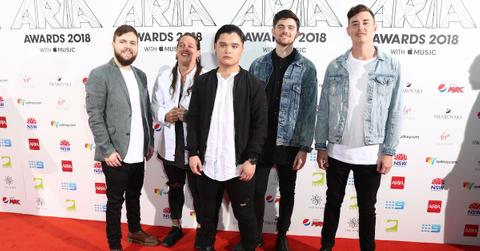 Rick Schneider, Jamie Hails, Ryan Siew, Daniel Furnari, and Jake Steinhauser at the Awards 2018 on Nov. 28, 2018