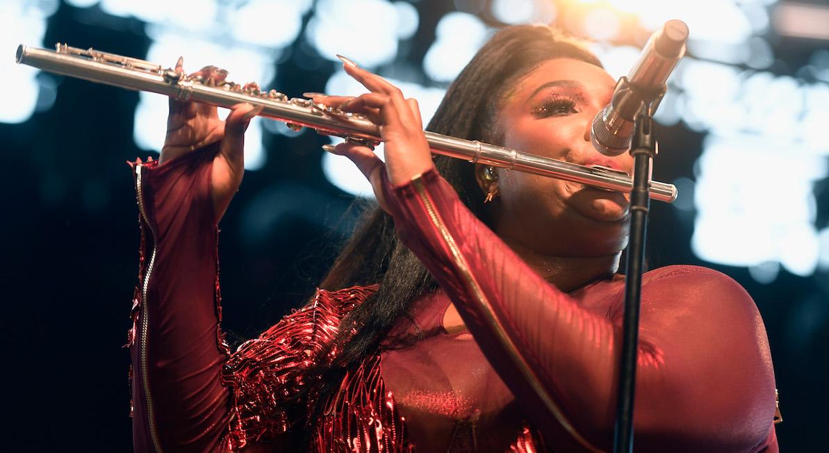 Where did lizzo learn to play the flute music training details