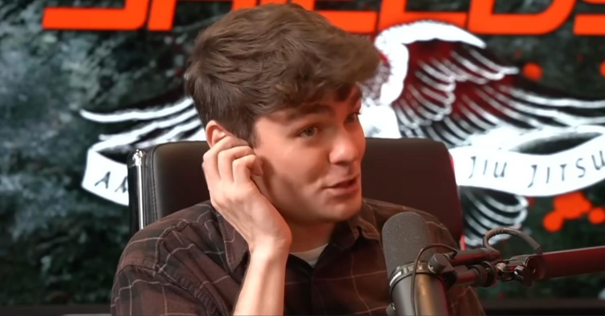 Nick Fuentes appears on Jake Shields' Fight Back Podcast.