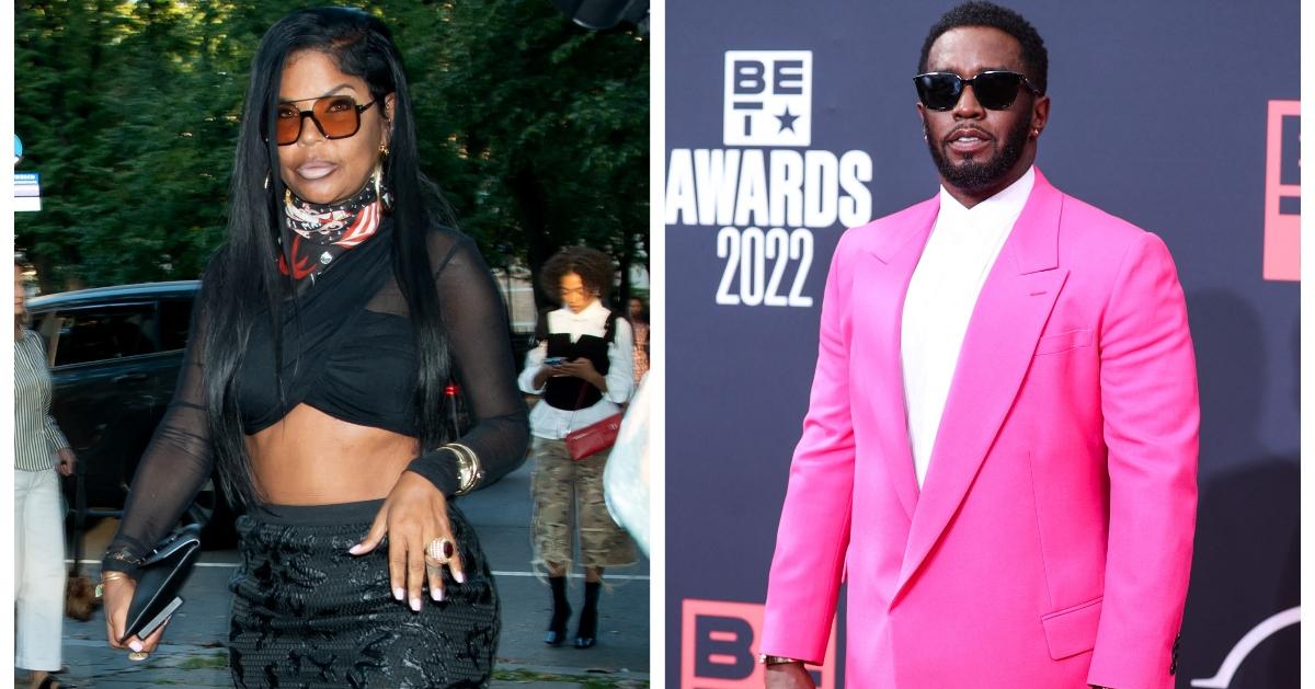 (L-R): Misa Hylton; Sean "Diddy" Combs