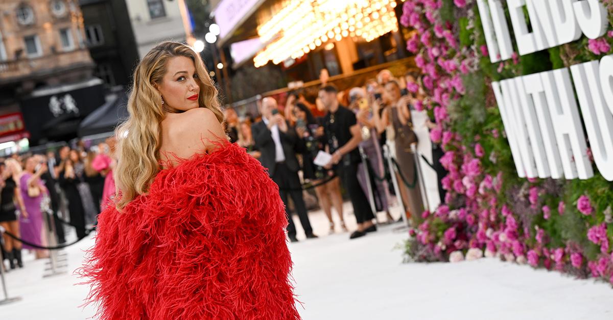 Blake Lively at the New York premiere of 'It Ends With Us.' 