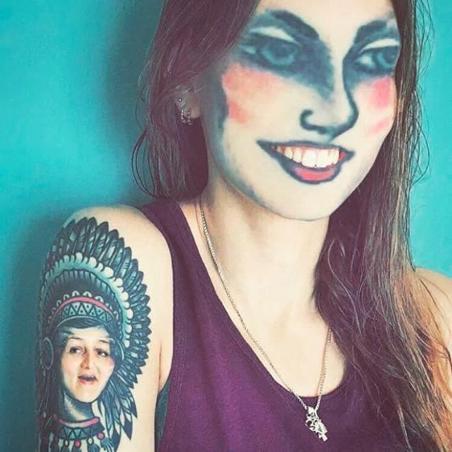 face swap tattoos