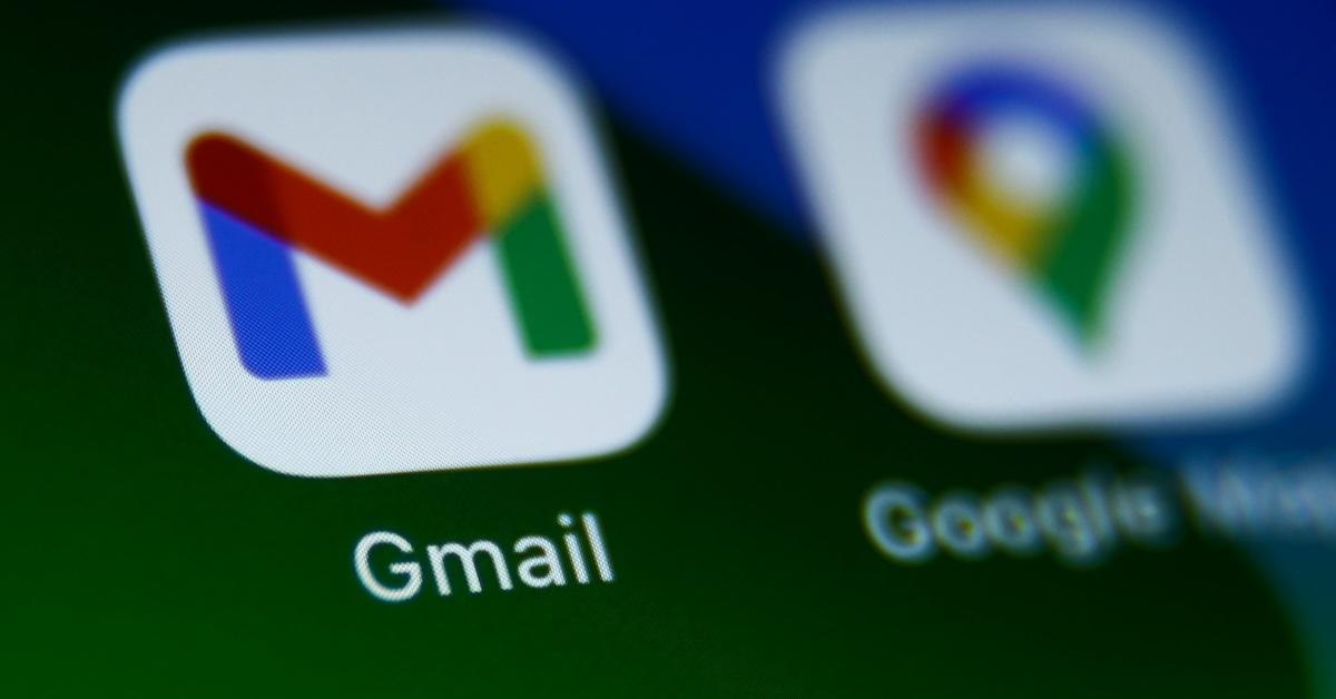 Gmail and Google Maps apps