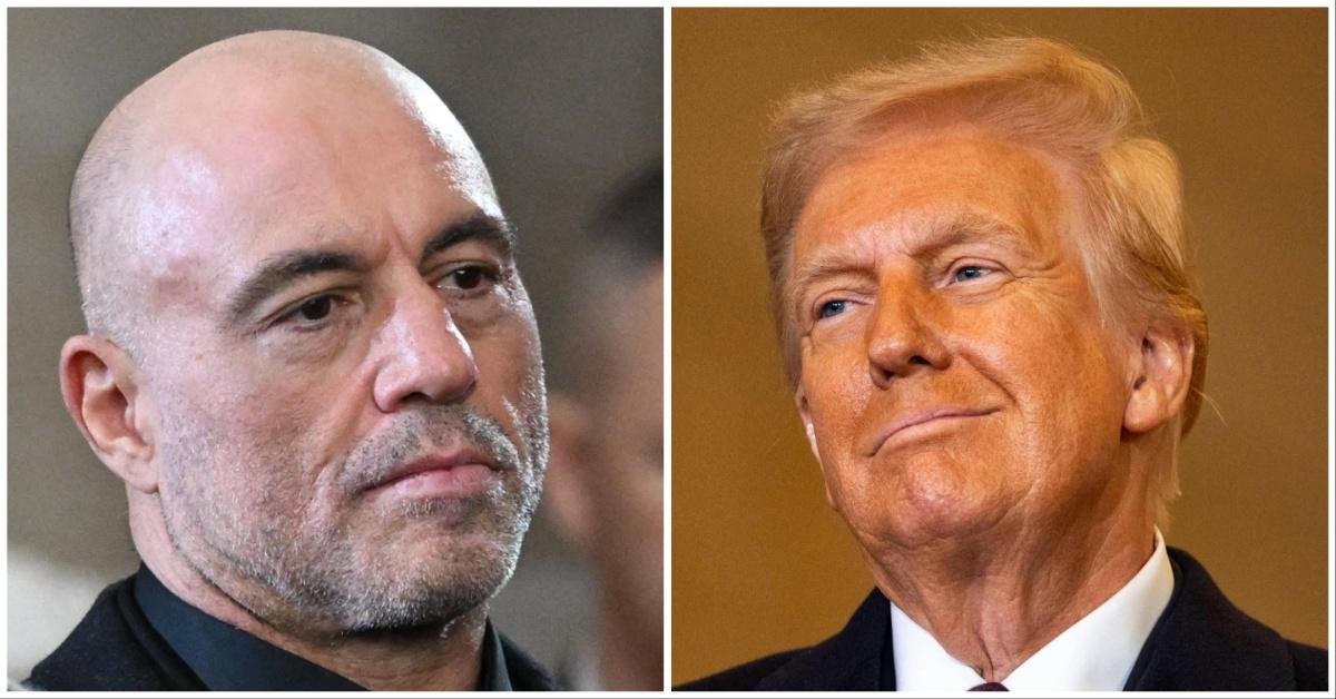 Joe Rogan watches Donald Trump's 2025 Inauguration ceremony in Washington, D.C.