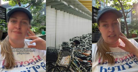 Apartment Demands Tenants Pay for Free Bike Storage, Woman Claims