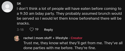 moms year old birthday party rules