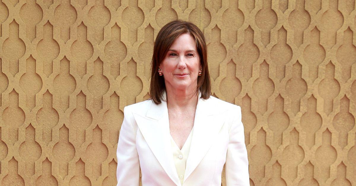 Kathleen Kennedy at the premiere of 'Indiana Jones and the Dial of Destiny.' 