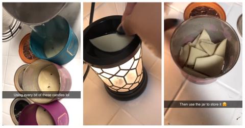 TikTok creator @mssylvee shared a Bath & Body Works candle hack on social media.