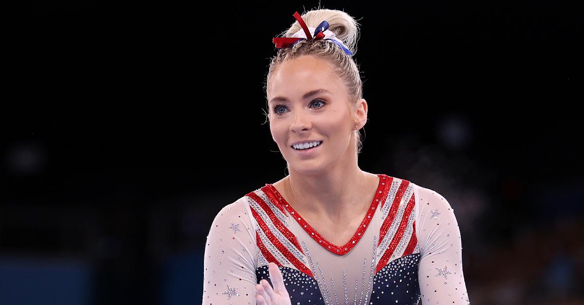 MyKayla Skinner competes in the Women's Vault Final at the Tokyo 2020 Olympic Games.