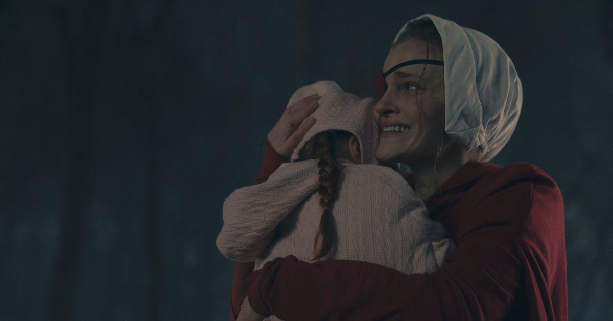 Janine and Charlotte reunite in the final episode of 'The Handmaid's Tale'.