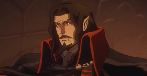 Dracula in 'Castlevania'