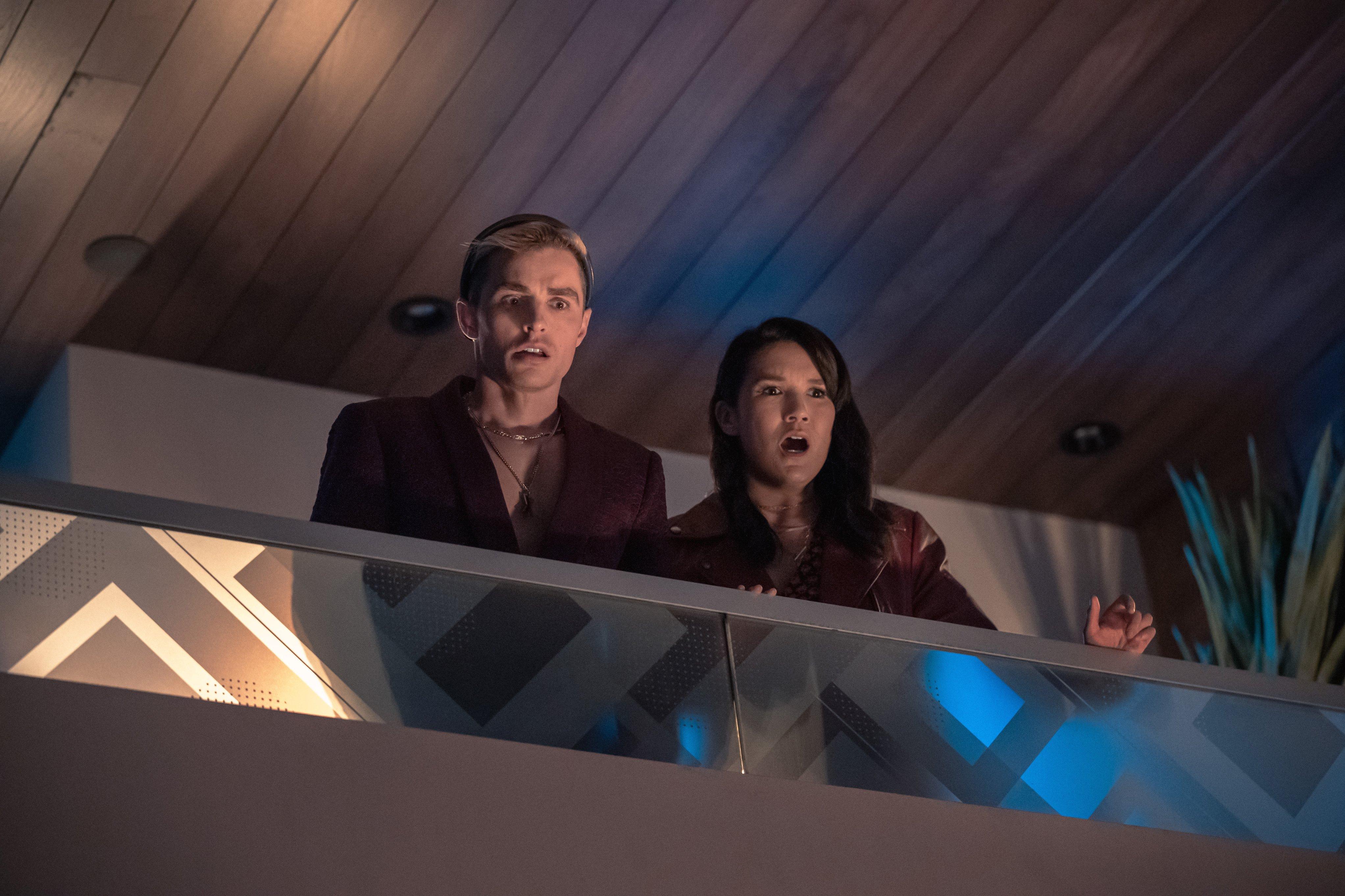 Zoë Chao and Dave Franco in 'The Afterparty'