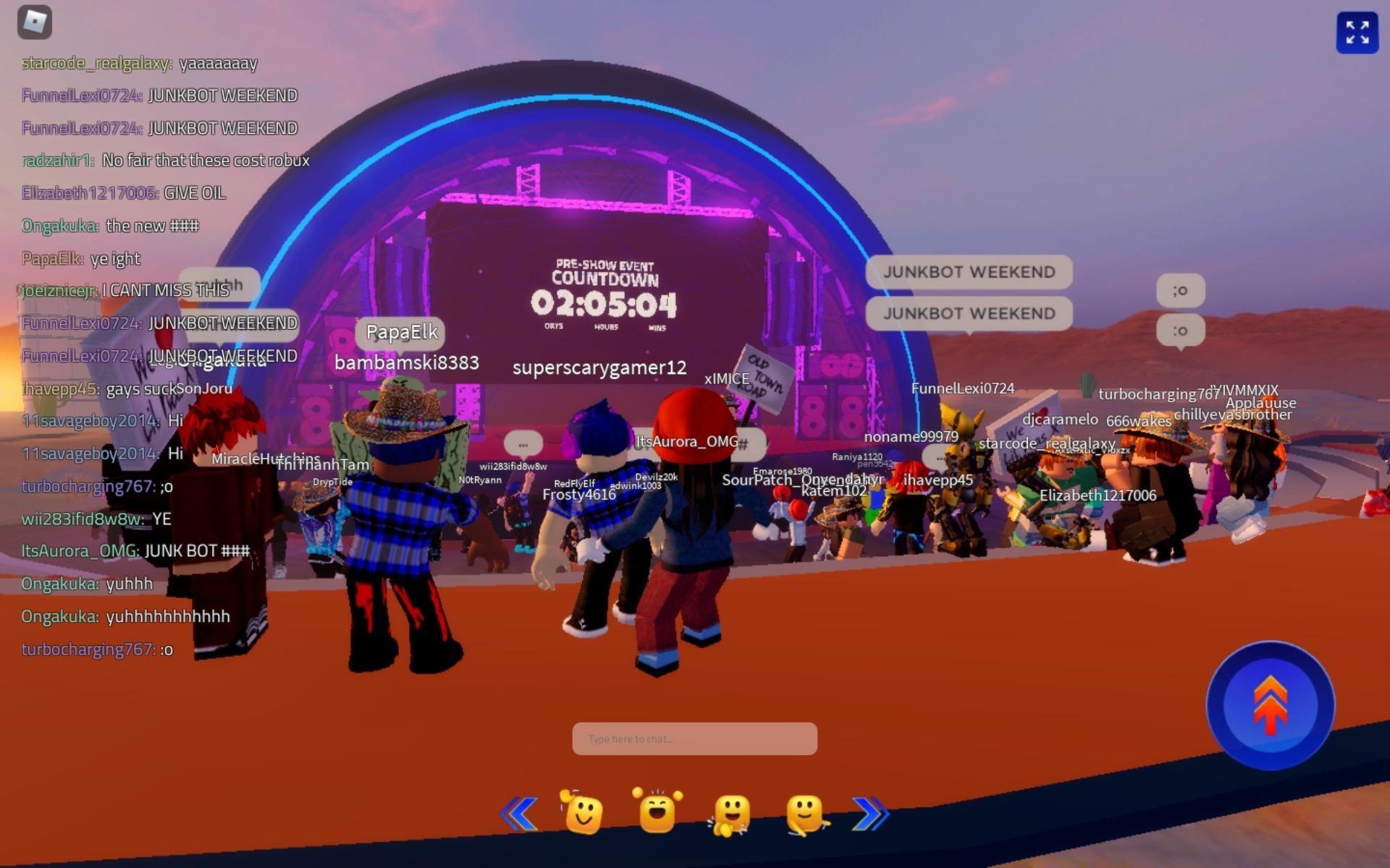 Roblox Concert