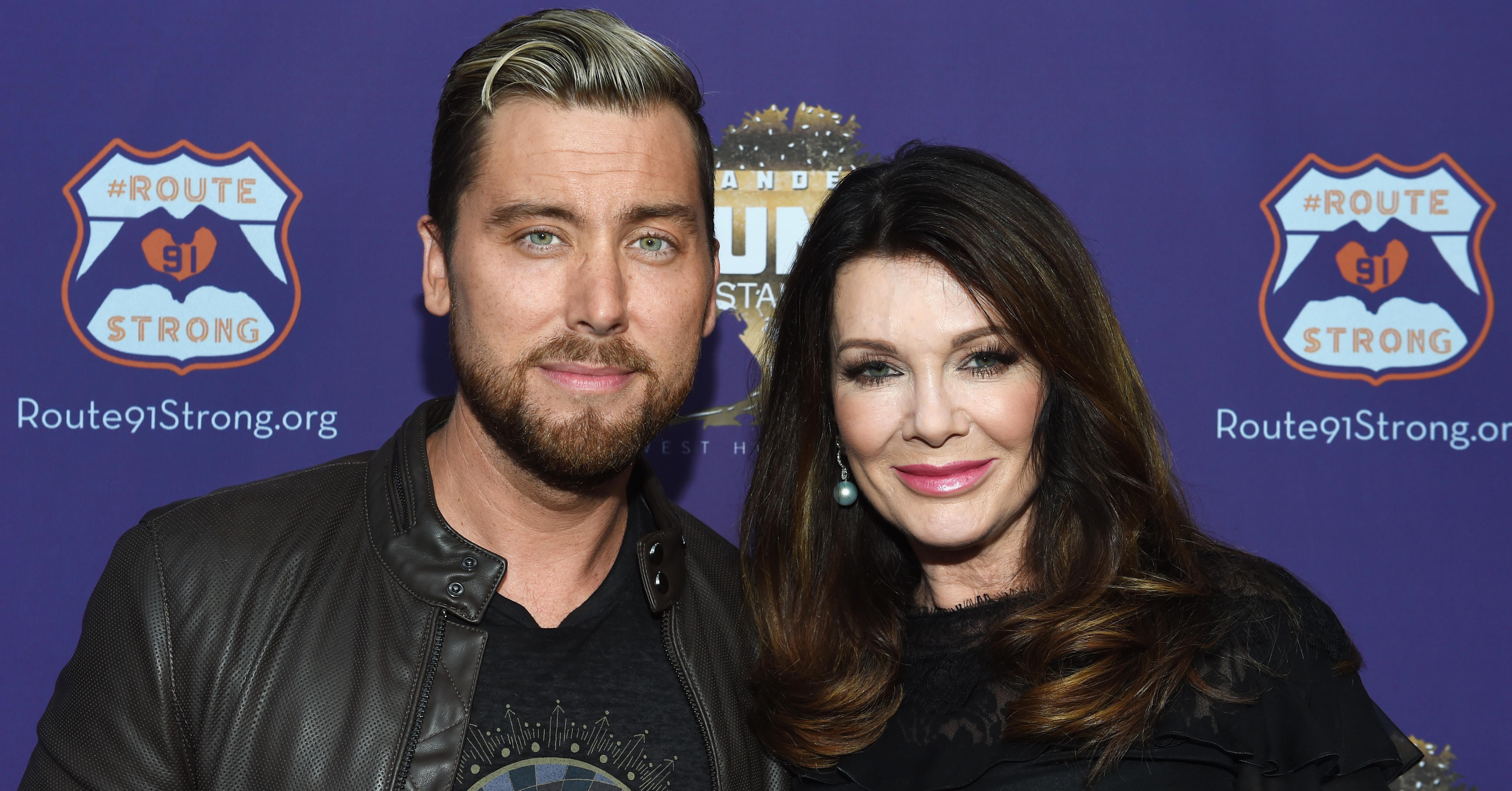 Lance Bass and Lisa Vanderpump 