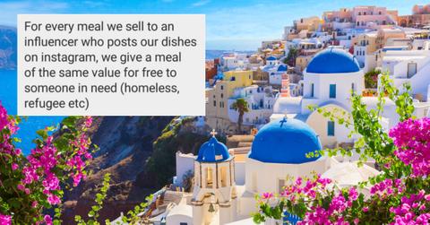 featured influencer restaurant