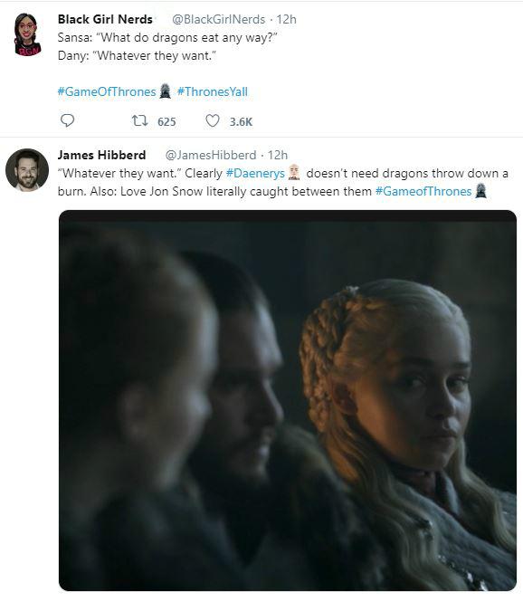 Game of Thrones recap: The funniest memes from season 8, episode 1 - PopBuzz