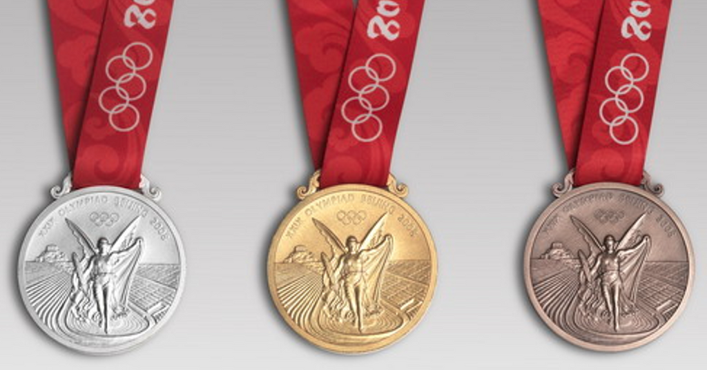 Which Goddess Is on the Olympic Medal? Details on the Medal's Origin