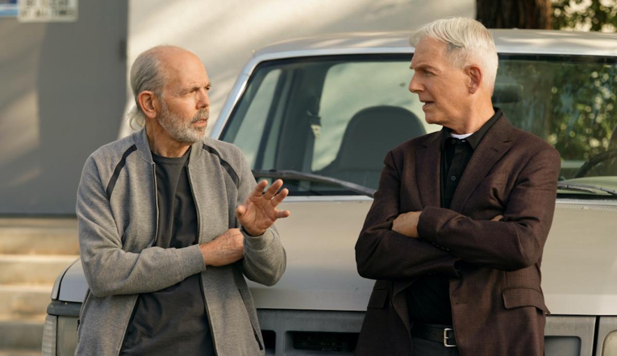 Joe Spano and Mark Harmon on 'NCIS'