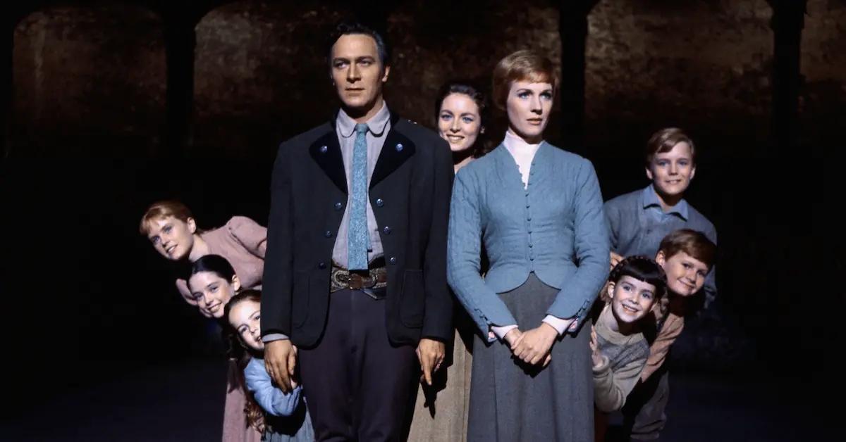 The von Trapp family as depicted in 'The Sound of Music'