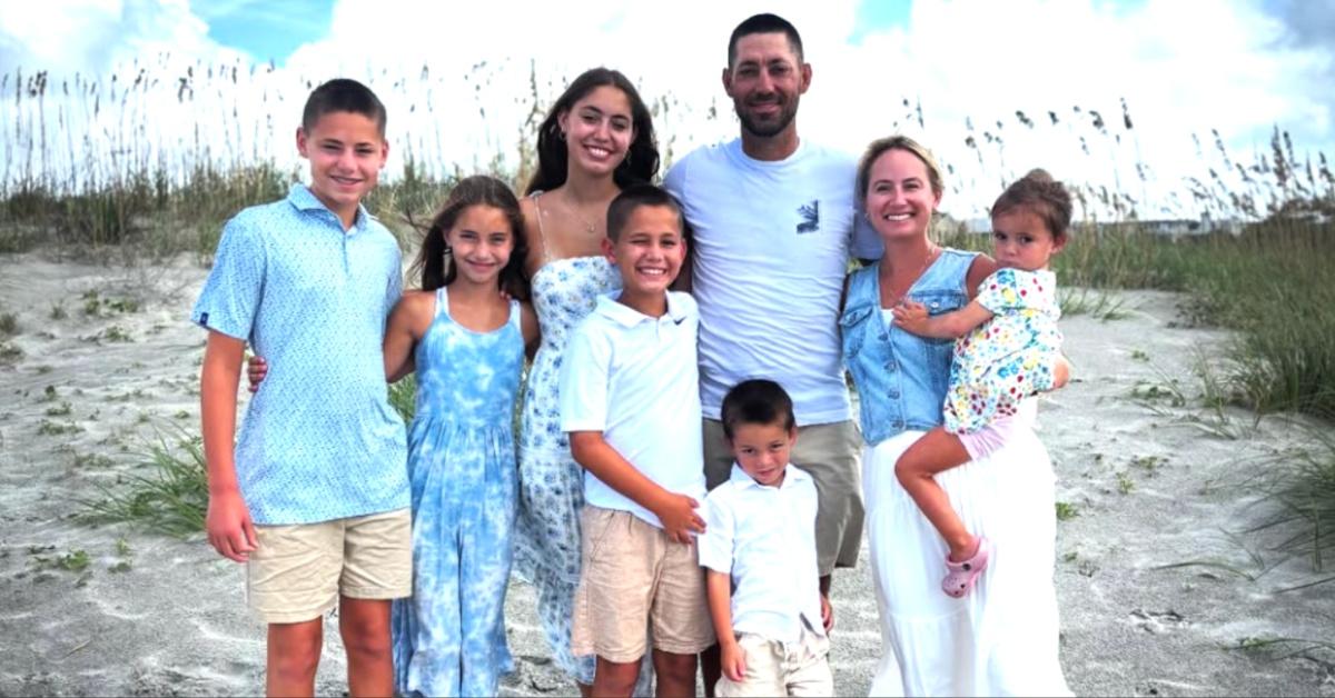 Clint Dempsey and his family.