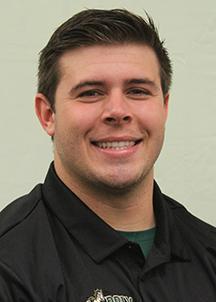 Zach Shallcross as a senior with the Cal Poly Mustangs