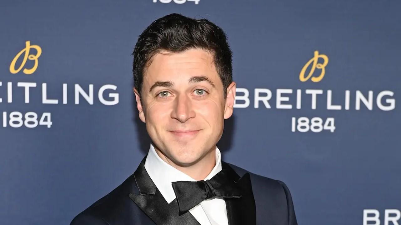 David Henrie attends the Breitling x Charlize Theron Navitimer "For The Journey" Launch on Sept. 6, 2023