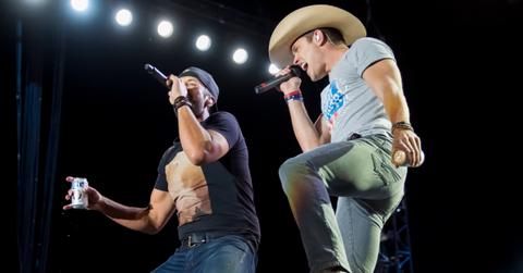 Luke Bryan and Dustin Lynch