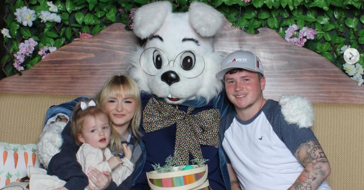 Zoe LaVerne with her family