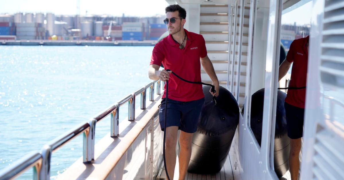 Max Salvador-Holz from 'Below Deck Mediterranean'