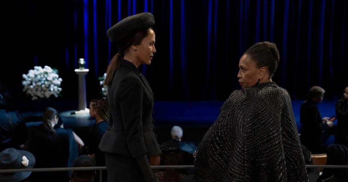 (l-r): Nicole Ari Parker as Lisa Todd Wexley and Jenifer Lewis as Lucille Highwater in 'And Just Like That'