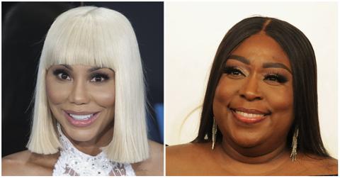 (l-r): Tamar Braxton and Loni Love