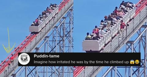 Amusement Park Stops Roller Coaster to Enforce No Phone Policy