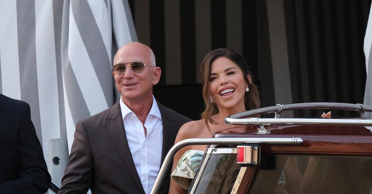 Jeff Bezos and Lauren Sánchez leave their hotel ahead of their June 2025 wedding