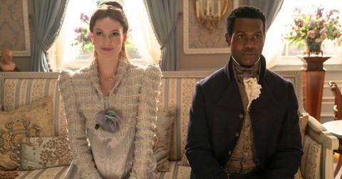(L-R): Hannah Dodd; Victor Alli in 'Bridgerton'