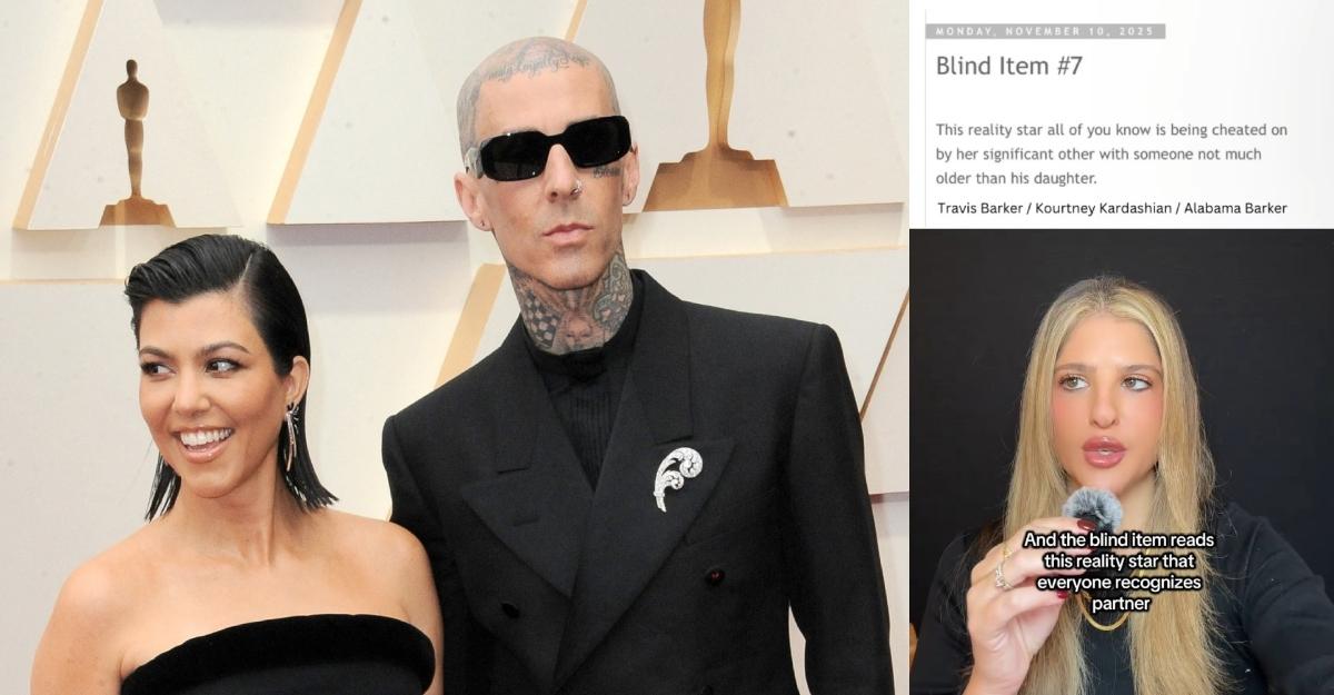 Viral TikTok Claims Travis Barker Is Cheating on Kourtney Kardashian