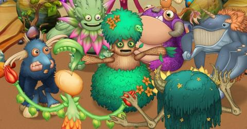 Viveine dancing in My Singing Monsters.