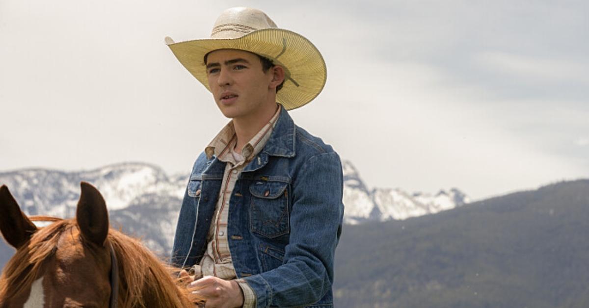 Finn Little as Carter on 'Yellowstone'