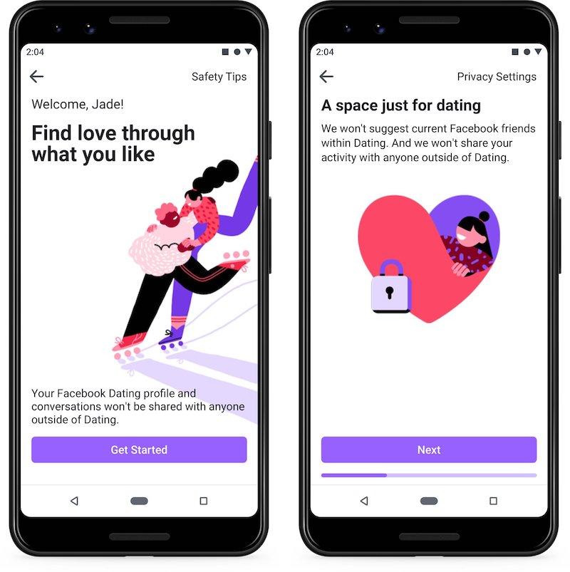 facebook dating app on desktop