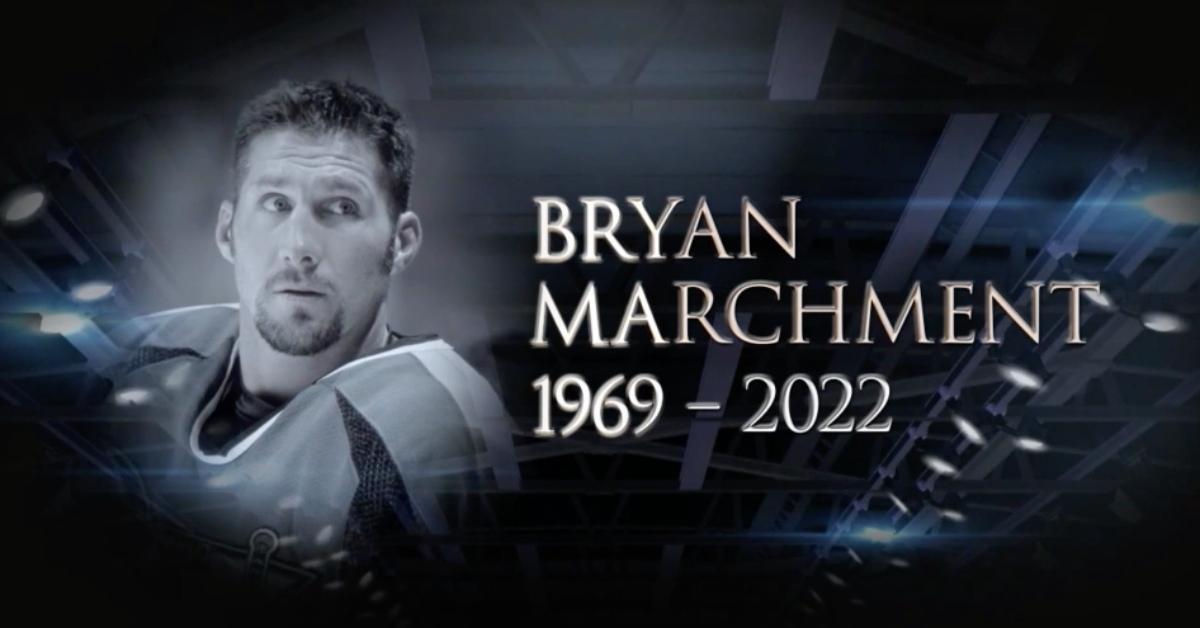 Sharks scout, former defenseman Bryan Marchment dies unexpectedly