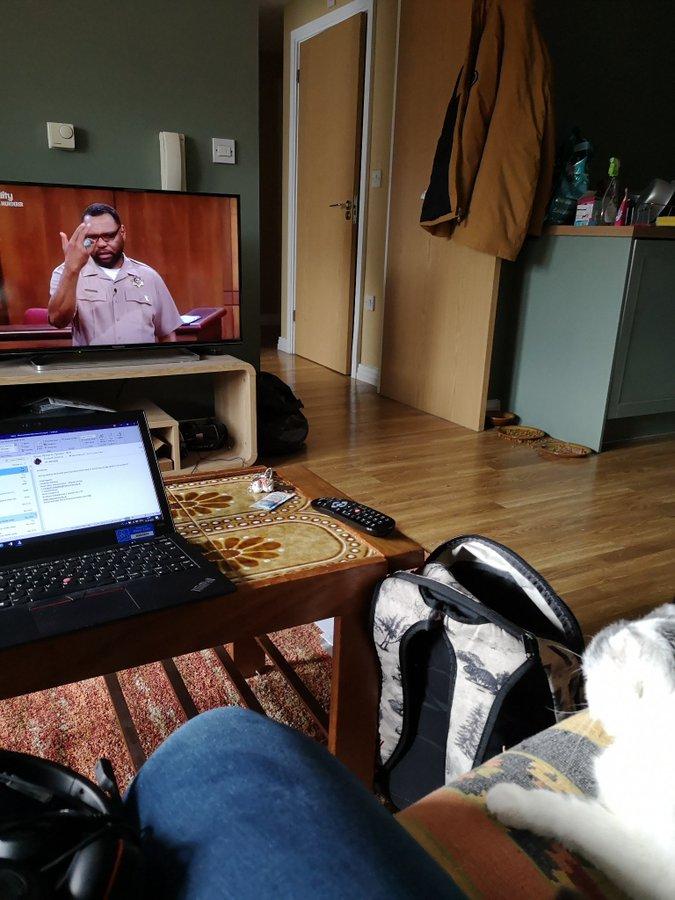 People Sharing Their Makeshift Work From Home Desks Is the Twitter