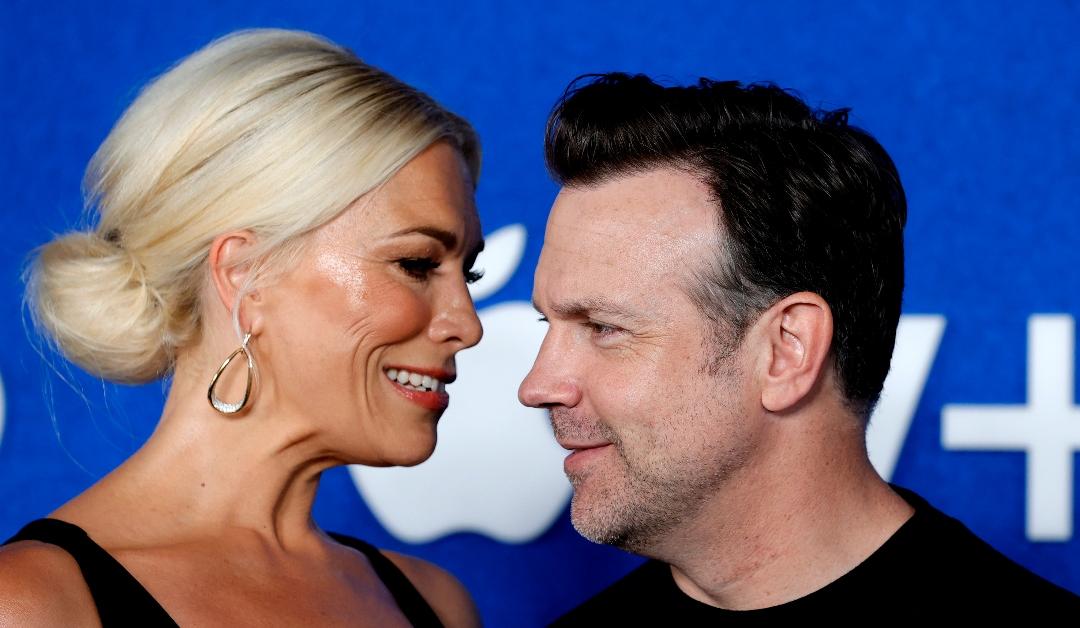 Jason Sudeikis  and Hannah Waddingham