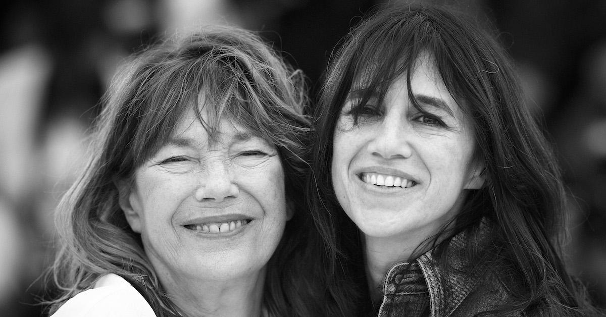 Jane Birkin and daughter Charlotte Gainsbourg