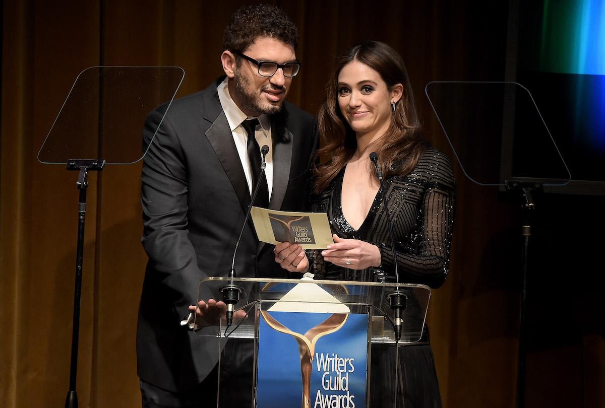 sam esmail emmy rossum proposal