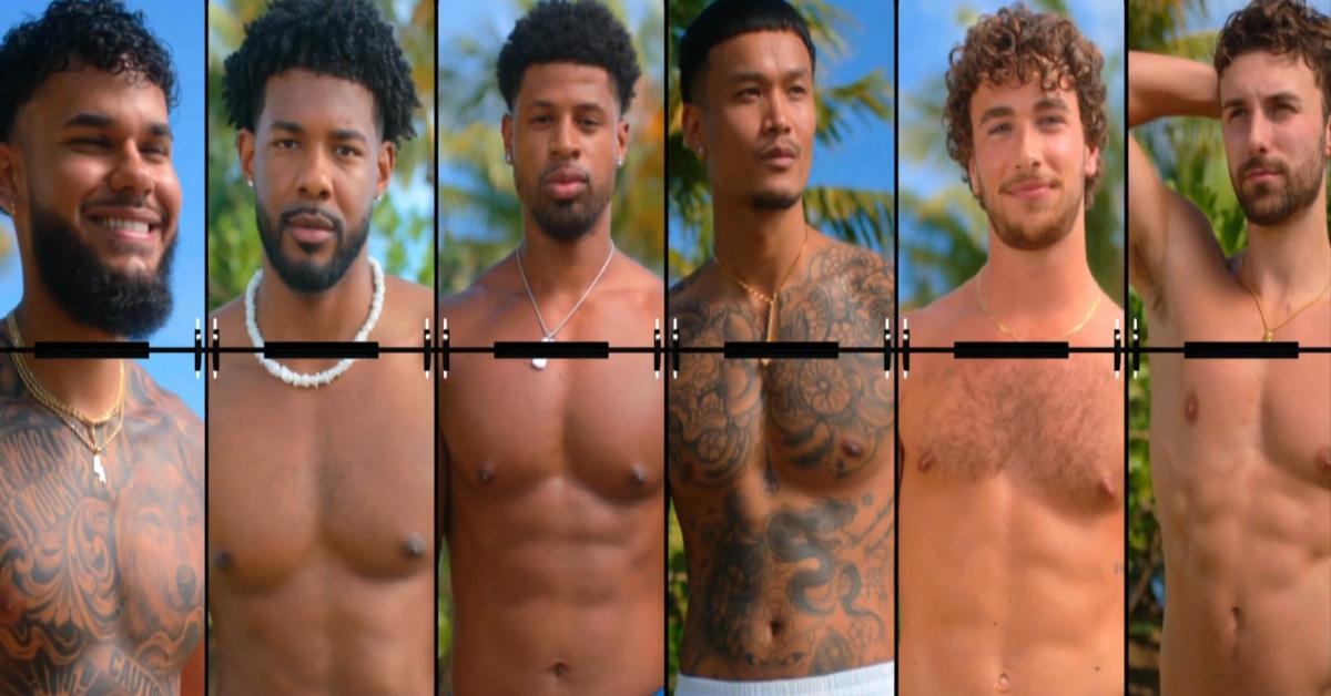 The Casa Amor guys for 'Love Island USA' Season 7.