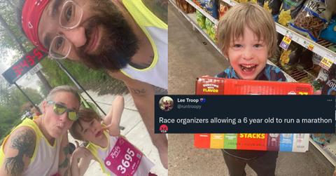6 Year Old Runs Marathon