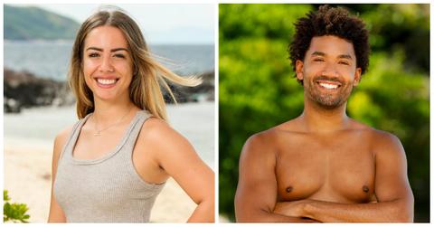 Dee Valladares and Wendell Holland on 'Survivor'